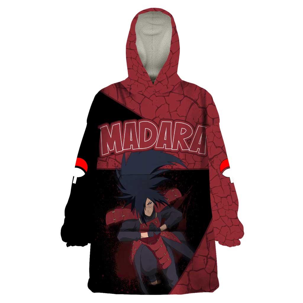 Madara Uchiha - Naruto Wearable Blanket Hoodie Anime Style