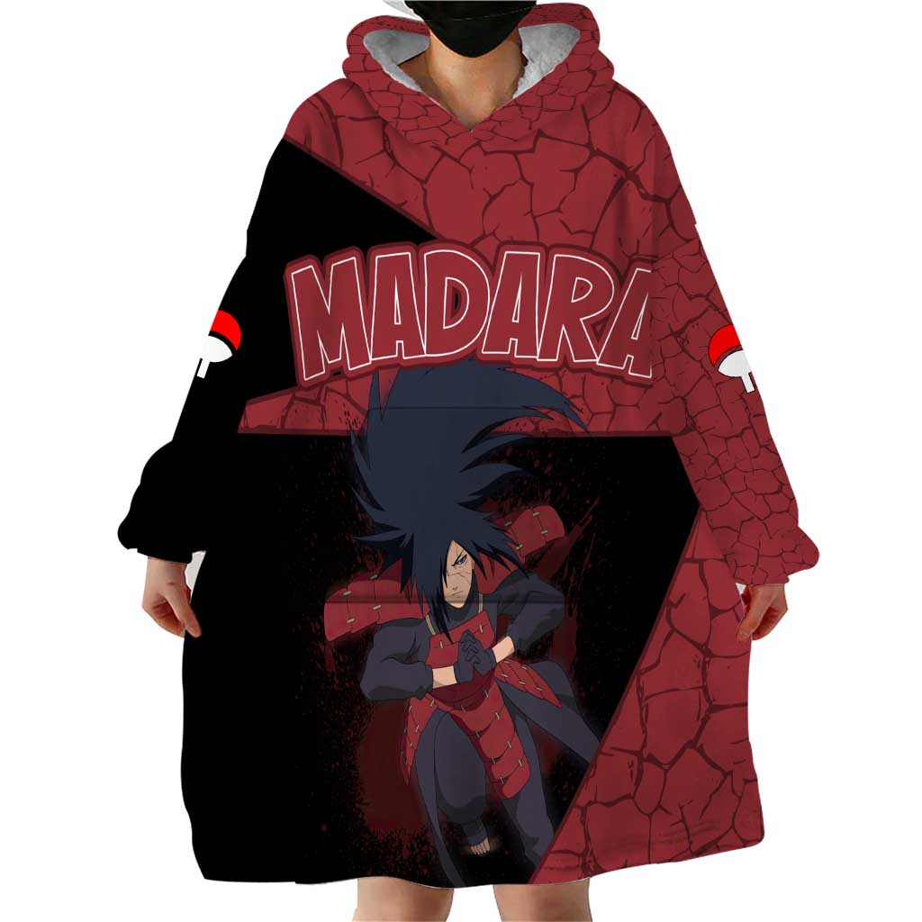 Madara Uchiha - Naruto Wearable Blanket Hoodie Anime Style