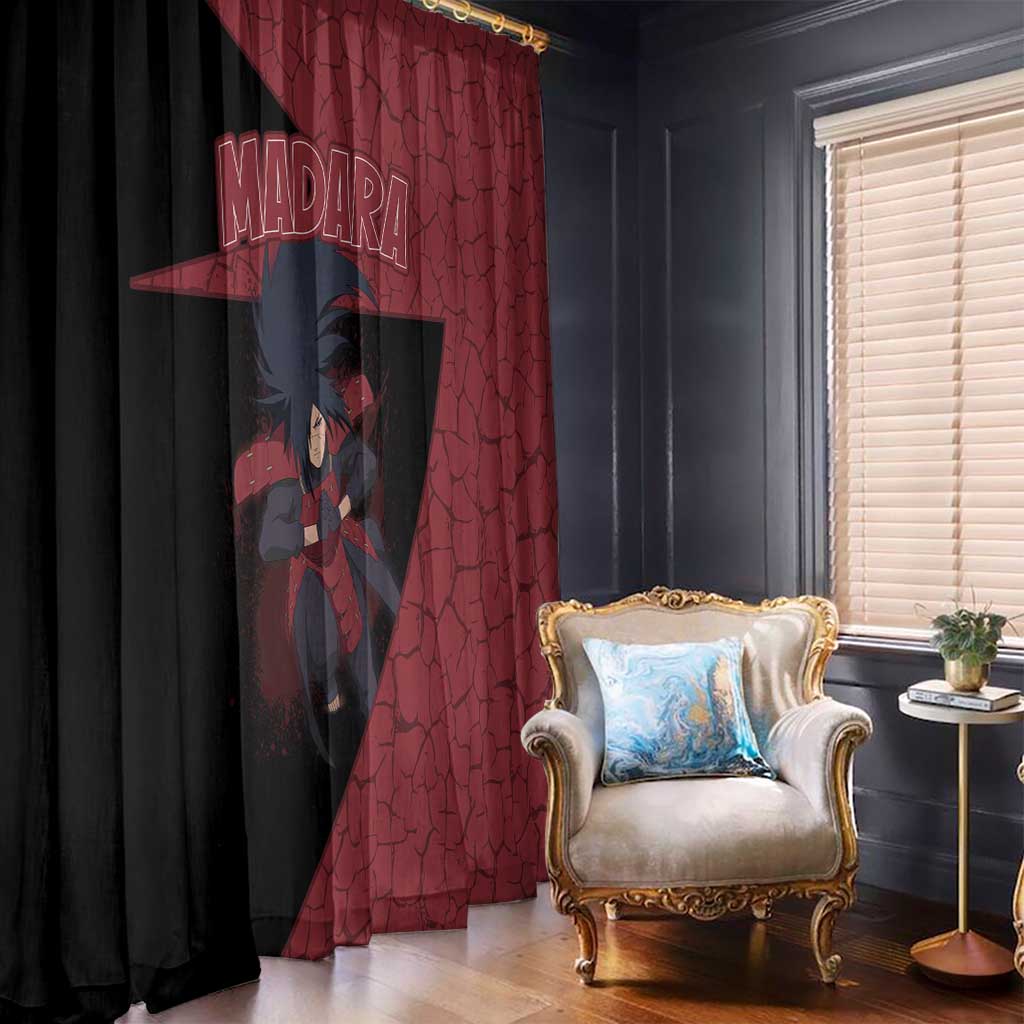 Madara Uchiha - Naruto Window Curtain Anime Style