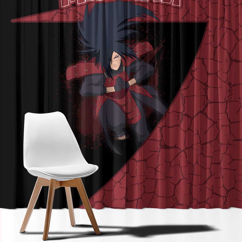 Madara Uchiha - Naruto Window Curtain Anime Style