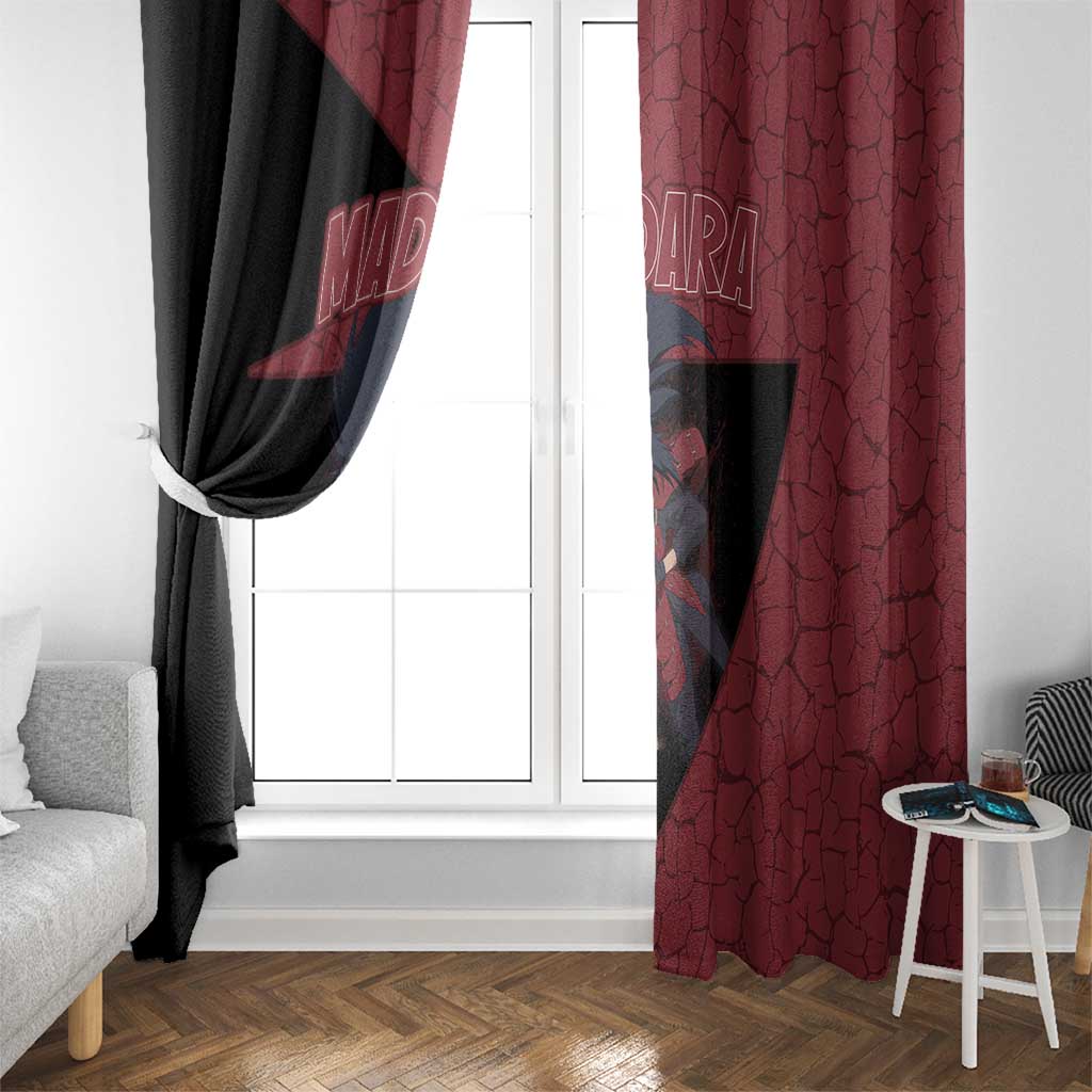 Madara Uchiha - Naruto Window Curtain Anime Style