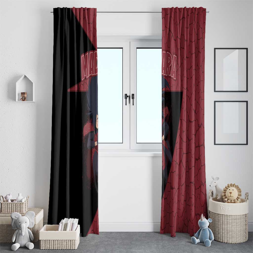 Madara Uchiha - Naruto Window Curtain Anime Style