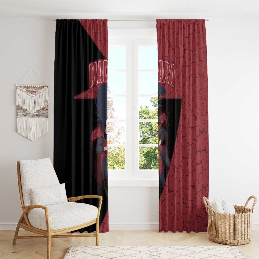 Madara Uchiha - Naruto Window Curtain Anime Style