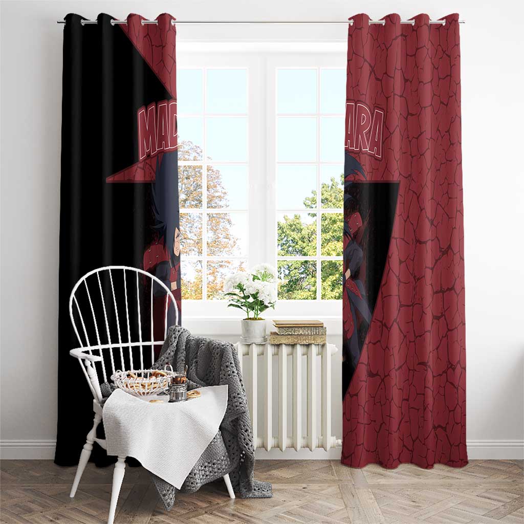 Madara Uchiha - Naruto Window Curtain Anime Style