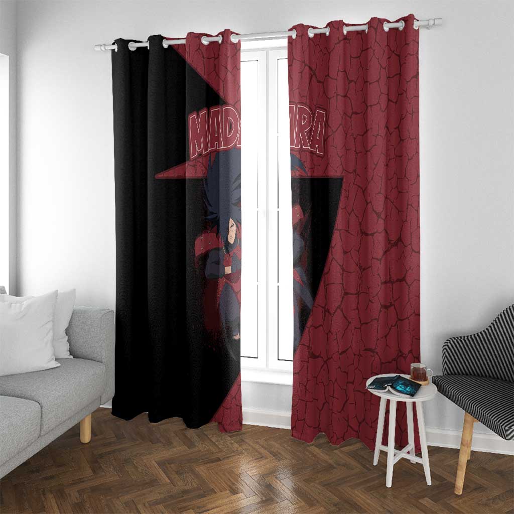 Madara Uchiha - Naruto Window Curtain Anime Style
