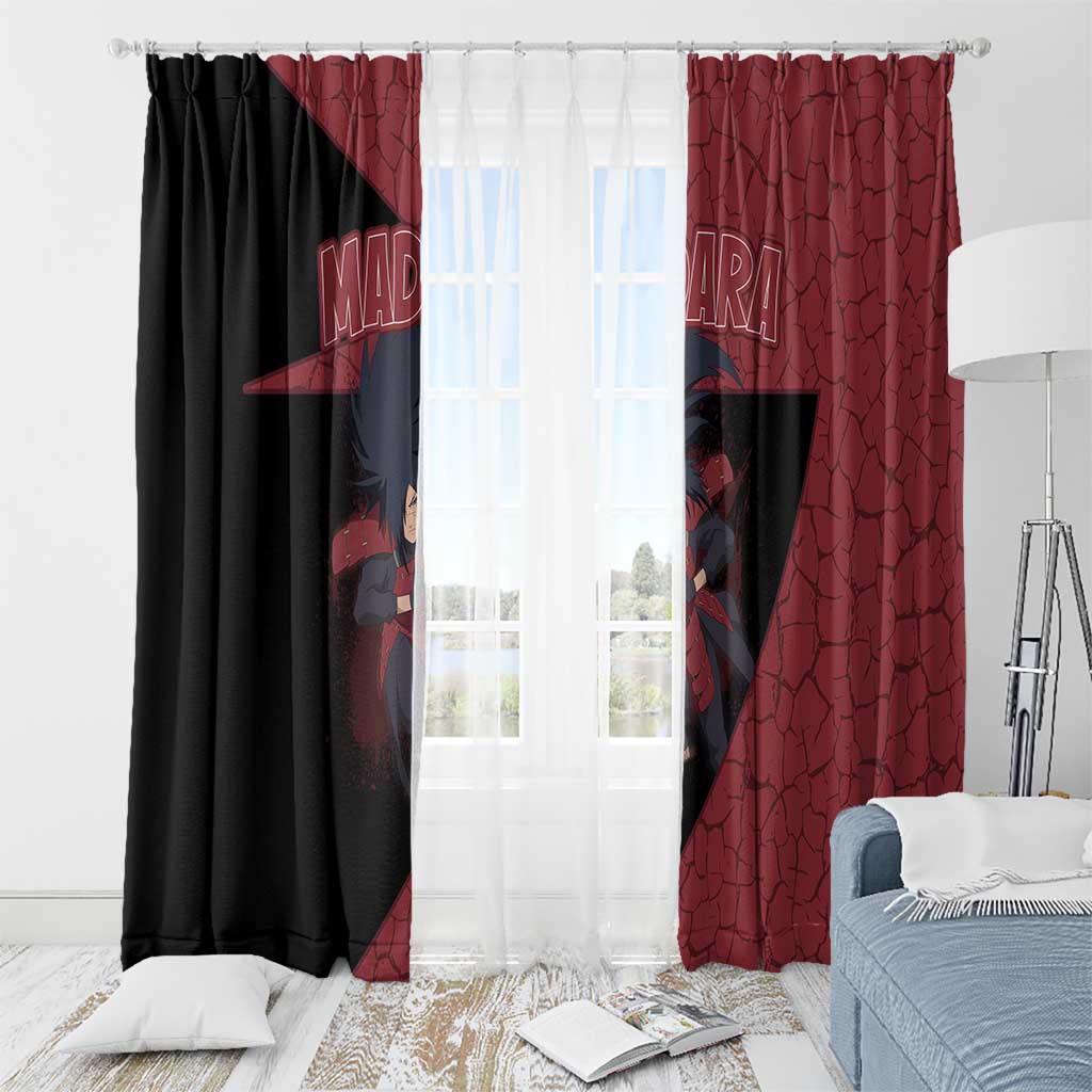 Madara Uchiha - Naruto Window Curtain Anime Style