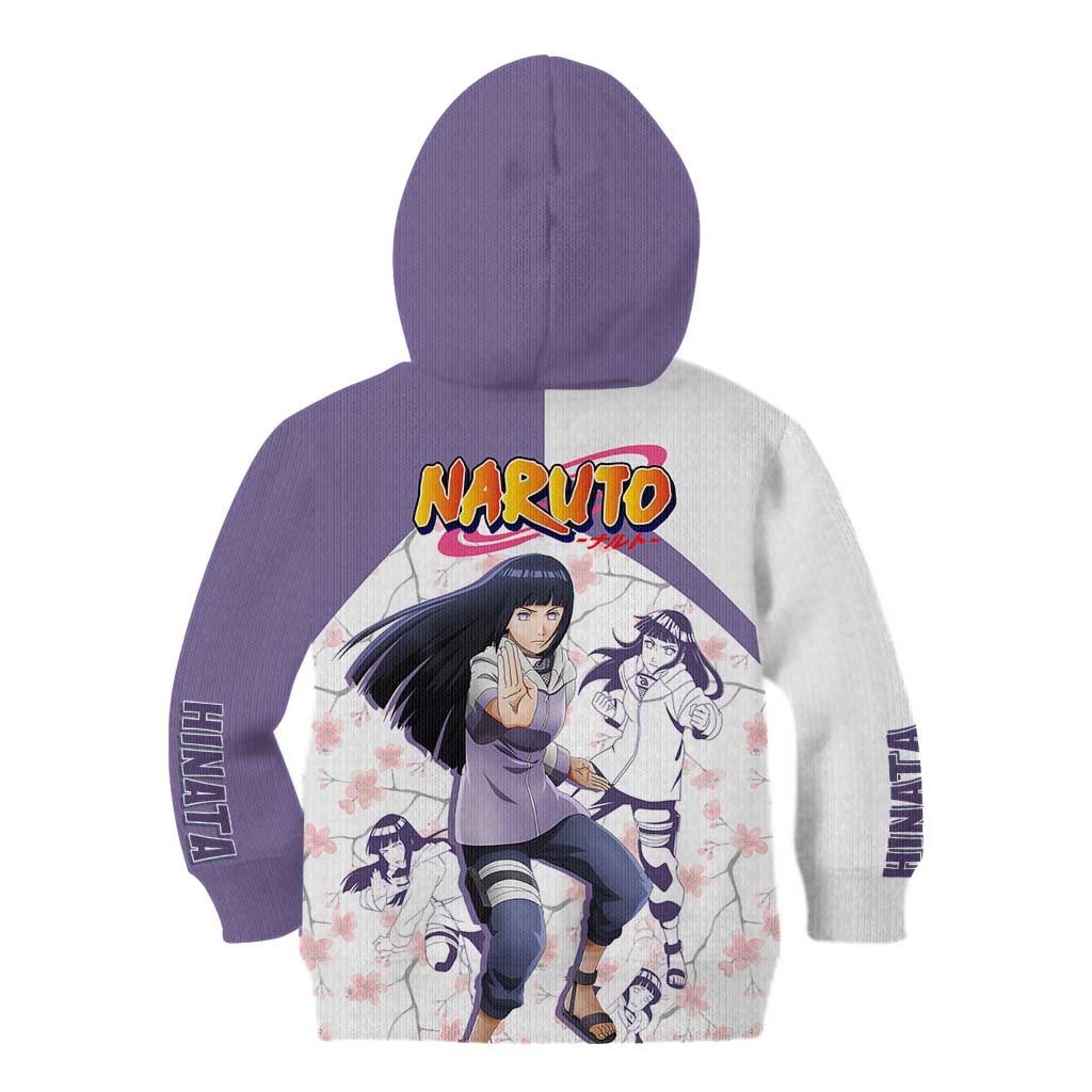 Hinata Hyuga - Naruto Kid Hoodie Anime Style