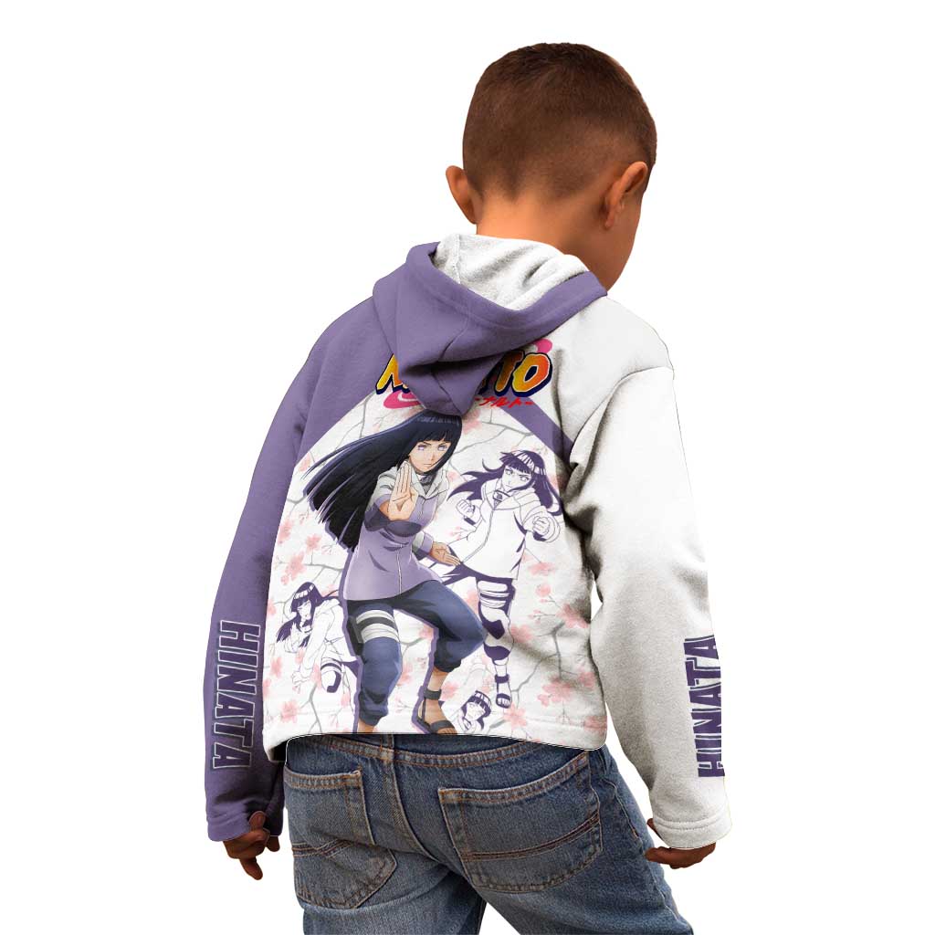Hinata Hyuga - Naruto Kid Hoodie Anime Style