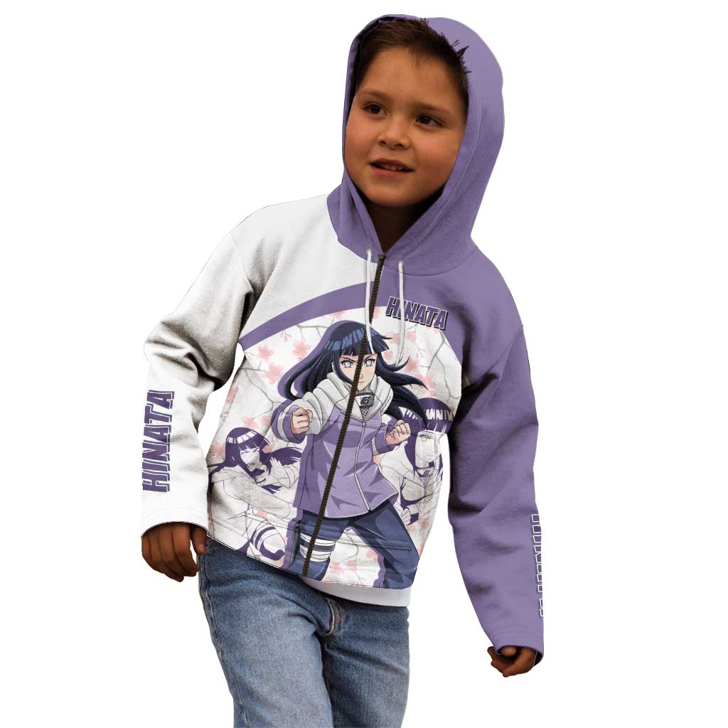 Hinata Hyuga - Naruto Kid Hoodie Anime Style