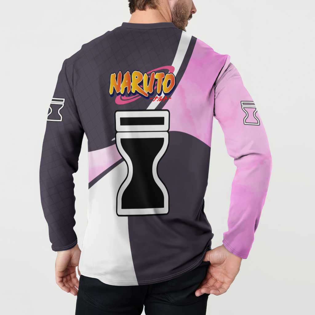 Temari - Naruto Button Sweatshirt Anime Style
