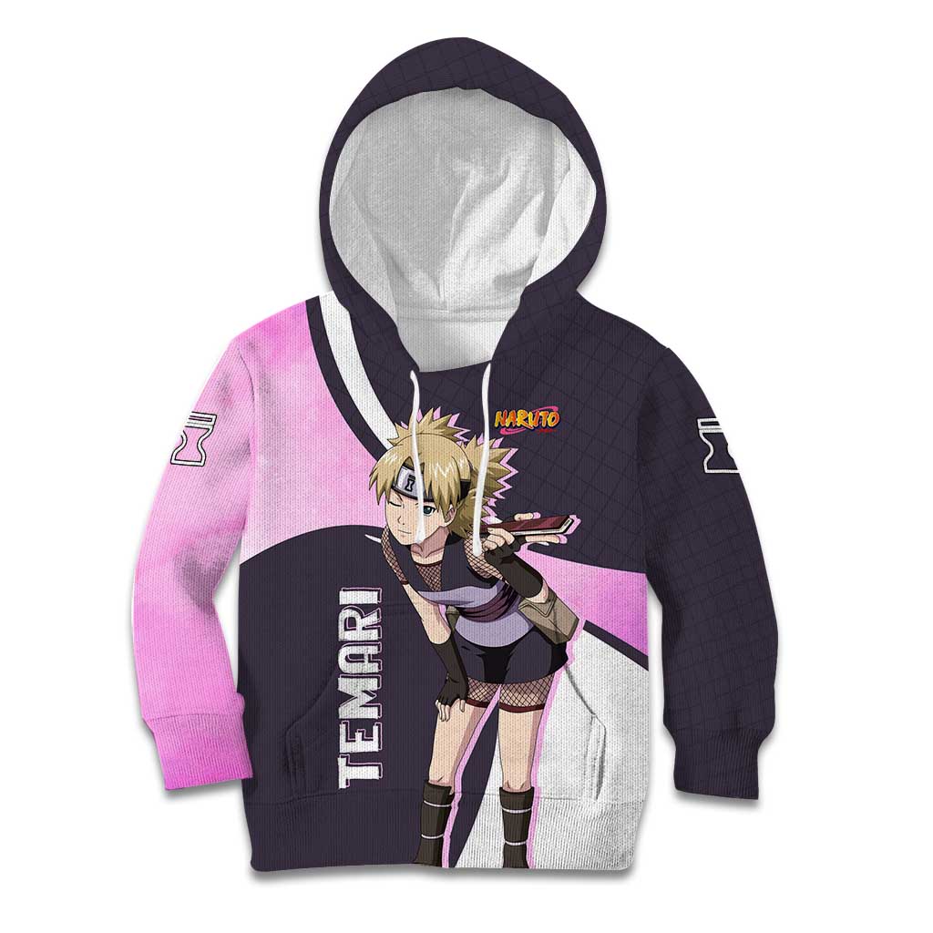 Temari - Naruto Kid Hoodie Anime Style