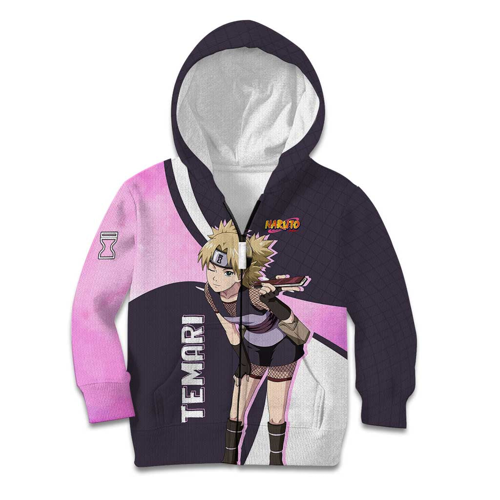 Temari - Naruto Kid Hoodie Anime Style