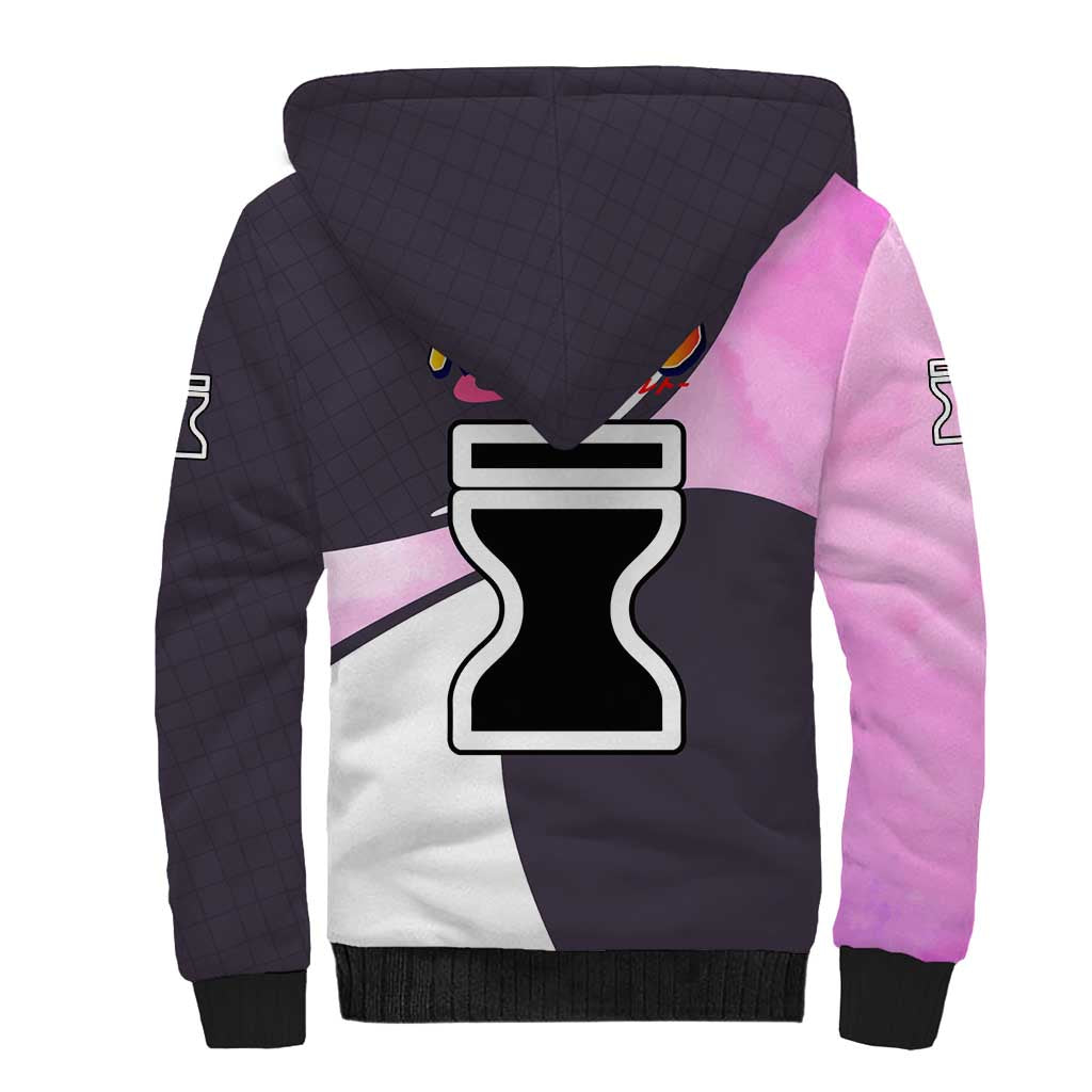 Temari - Naruto Sherpa Hoodie Anime Style