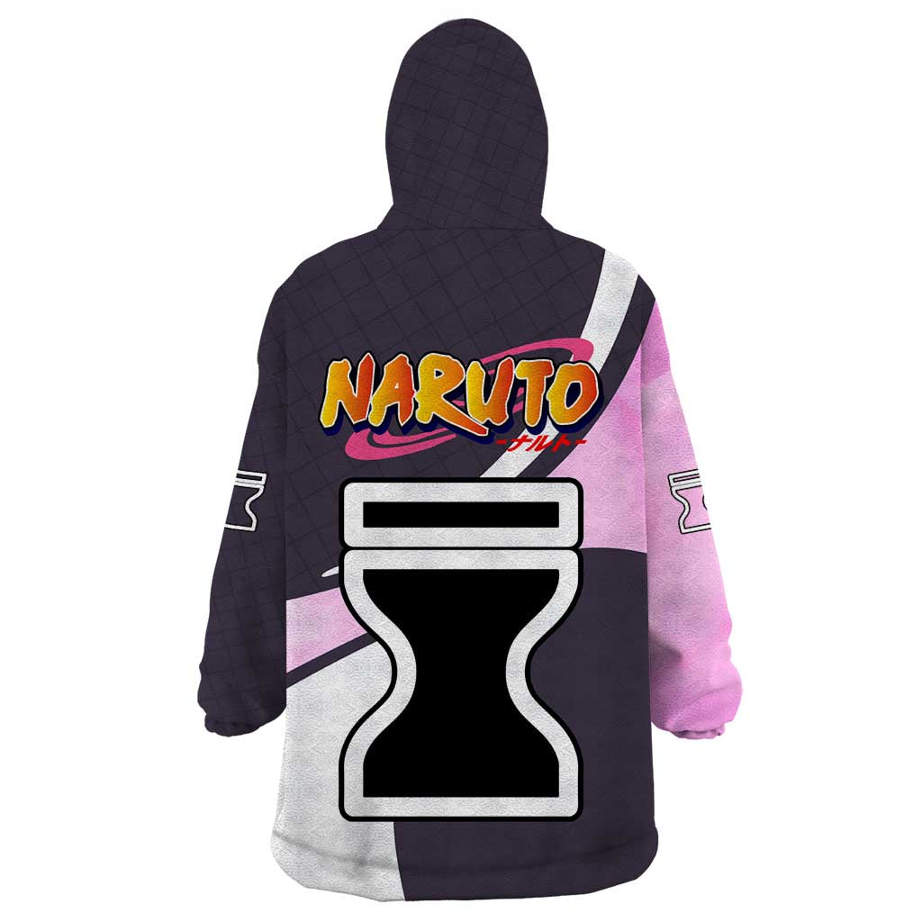 Temari - Naruto Wearable Blanket Hoodie Anime Style