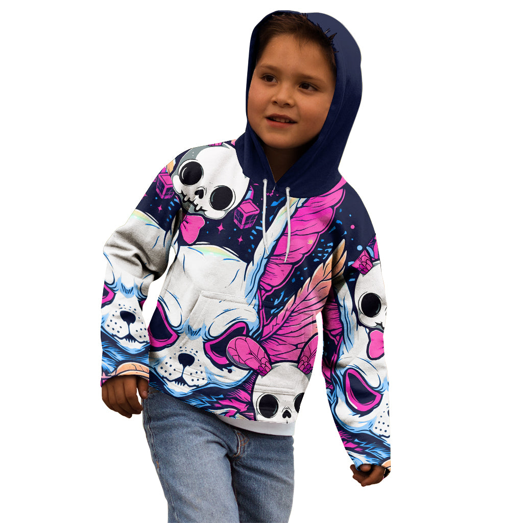 crazy-rabbit-lady-kid-hoodie