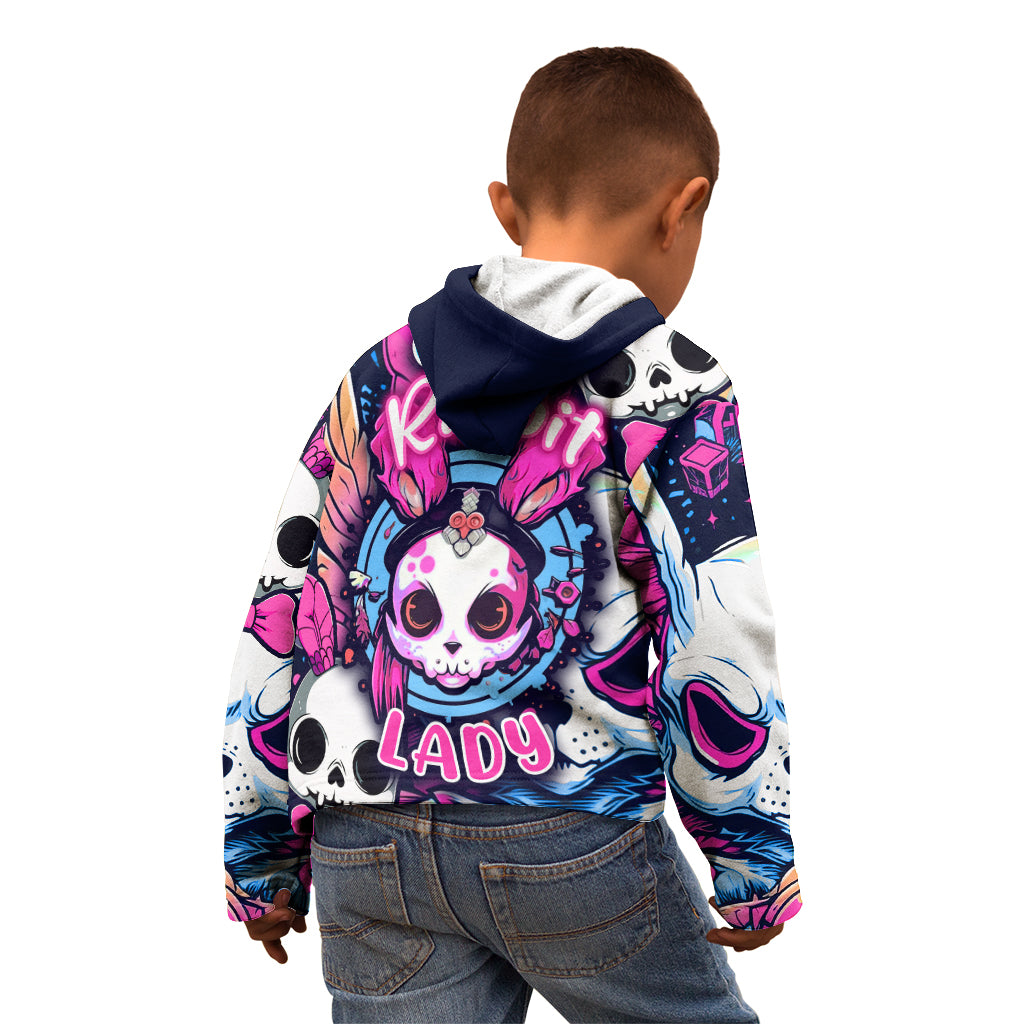 crazy-rabbit-lady-kid-hoodie