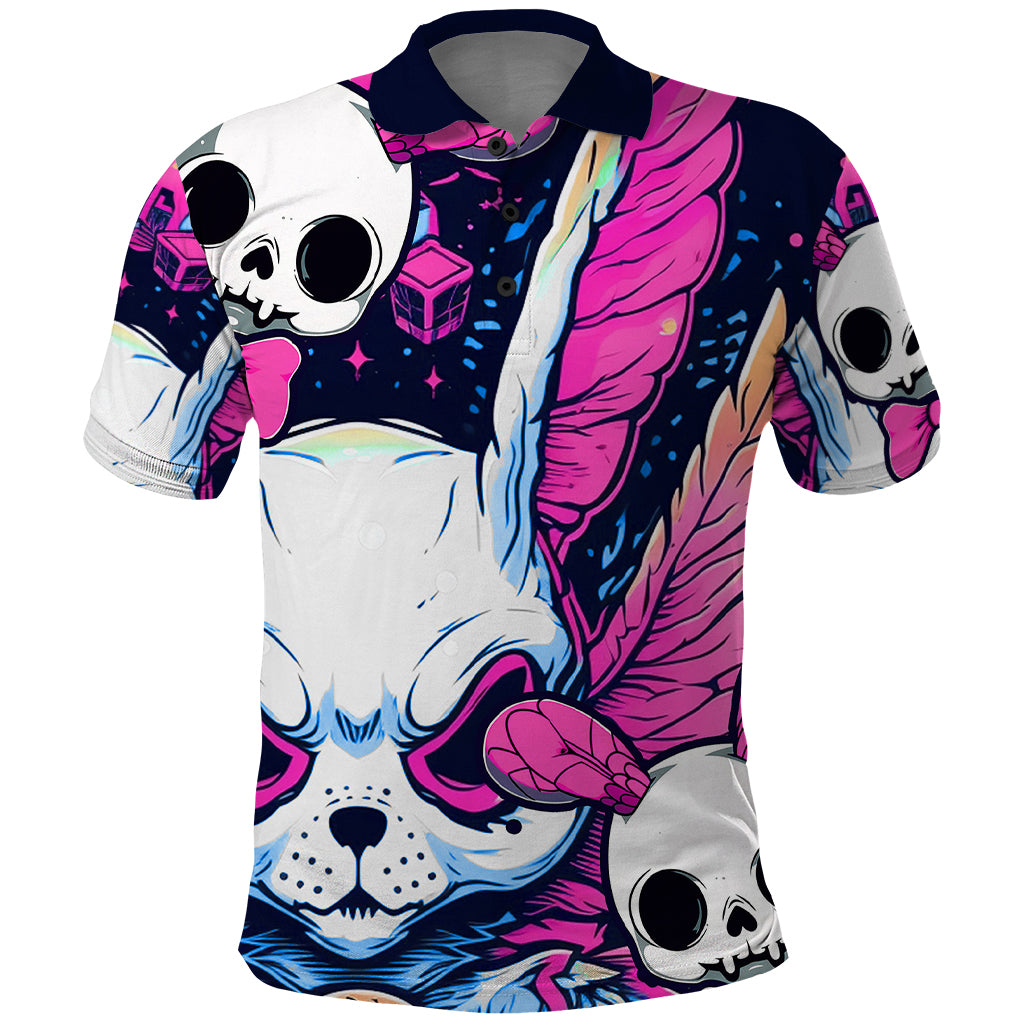 crazy-rabbit-lady-polo-shirt