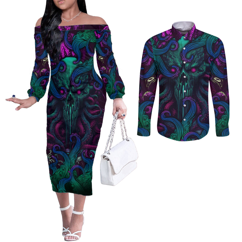 spirit-of-the-ocean-couples-matching-off-the-shoulder-long-sleeve-dress-and-long-sleeve-button-shirts