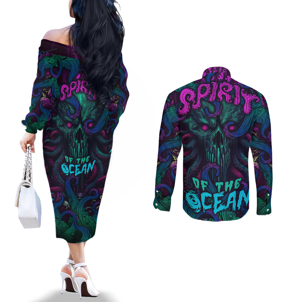 spirit-of-the-ocean-couples-matching-off-the-shoulder-long-sleeve-dress-and-long-sleeve-button-shirts