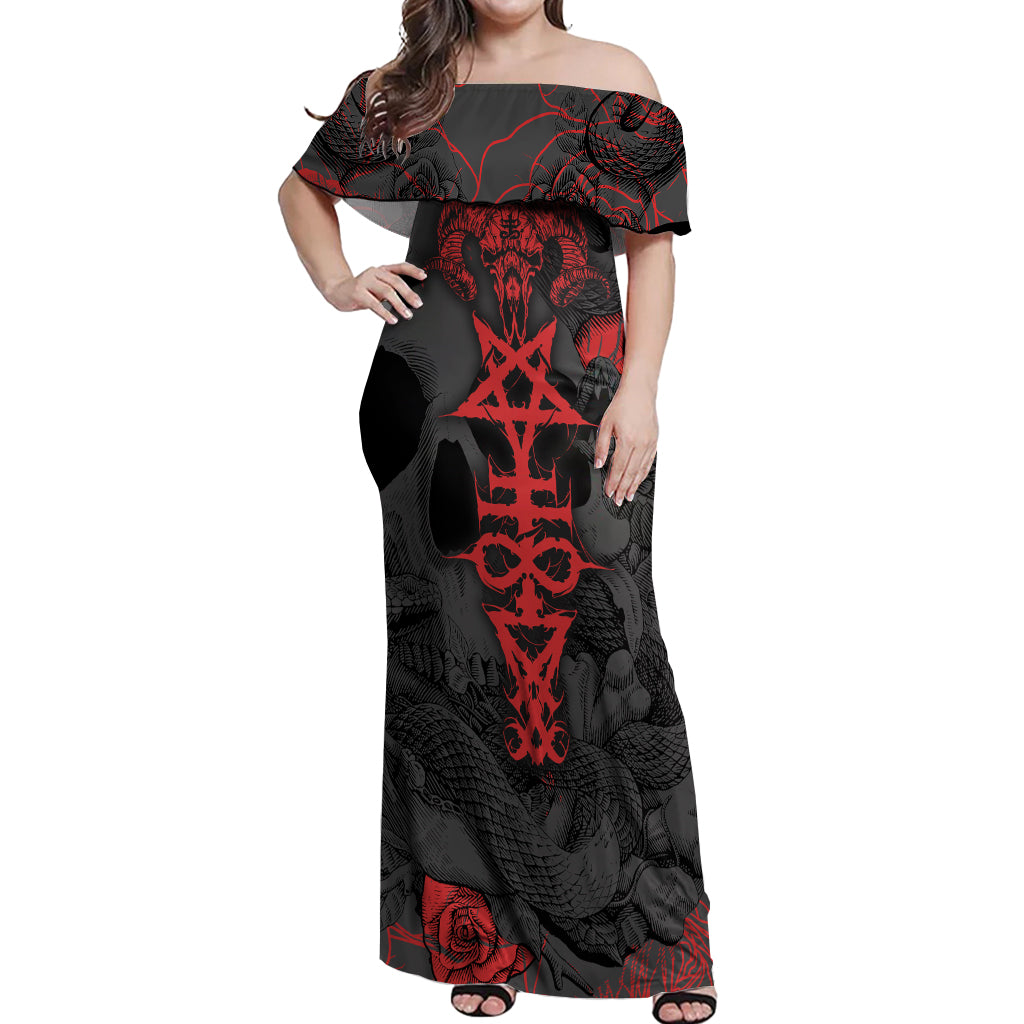 skull-horror-satan-symbol-grunge-off-shoulder-maxi-dress