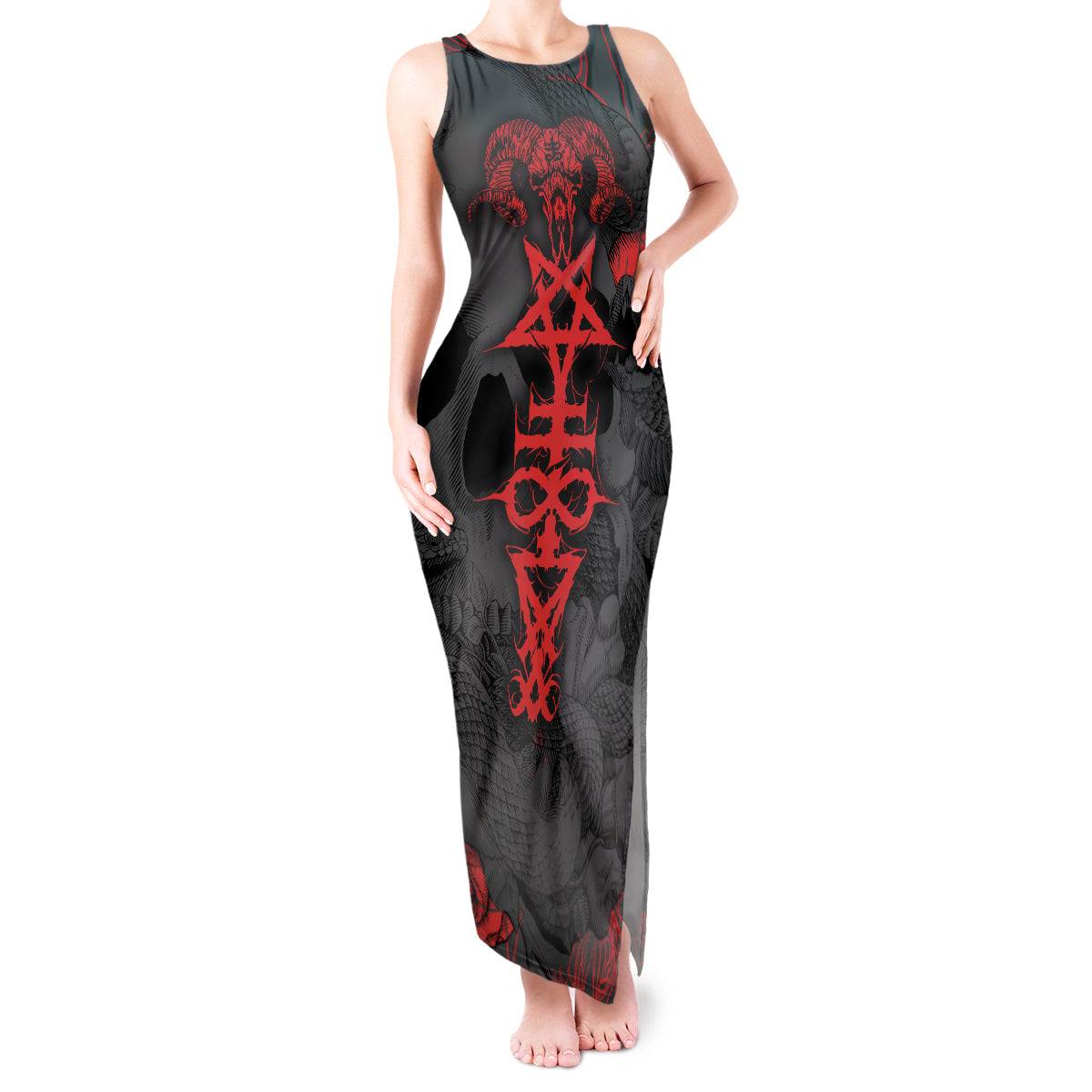 skull-horror-satan-symbol-grunge-tank-maxi-dress