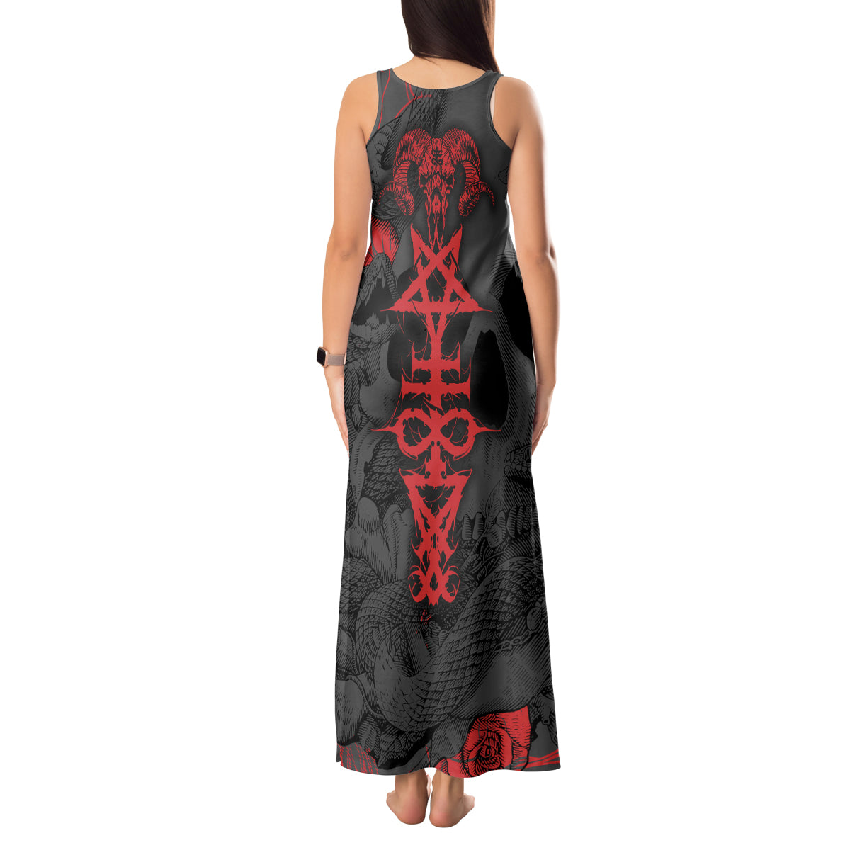skull-horror-satan-symbol-grunge-tank-maxi-dress