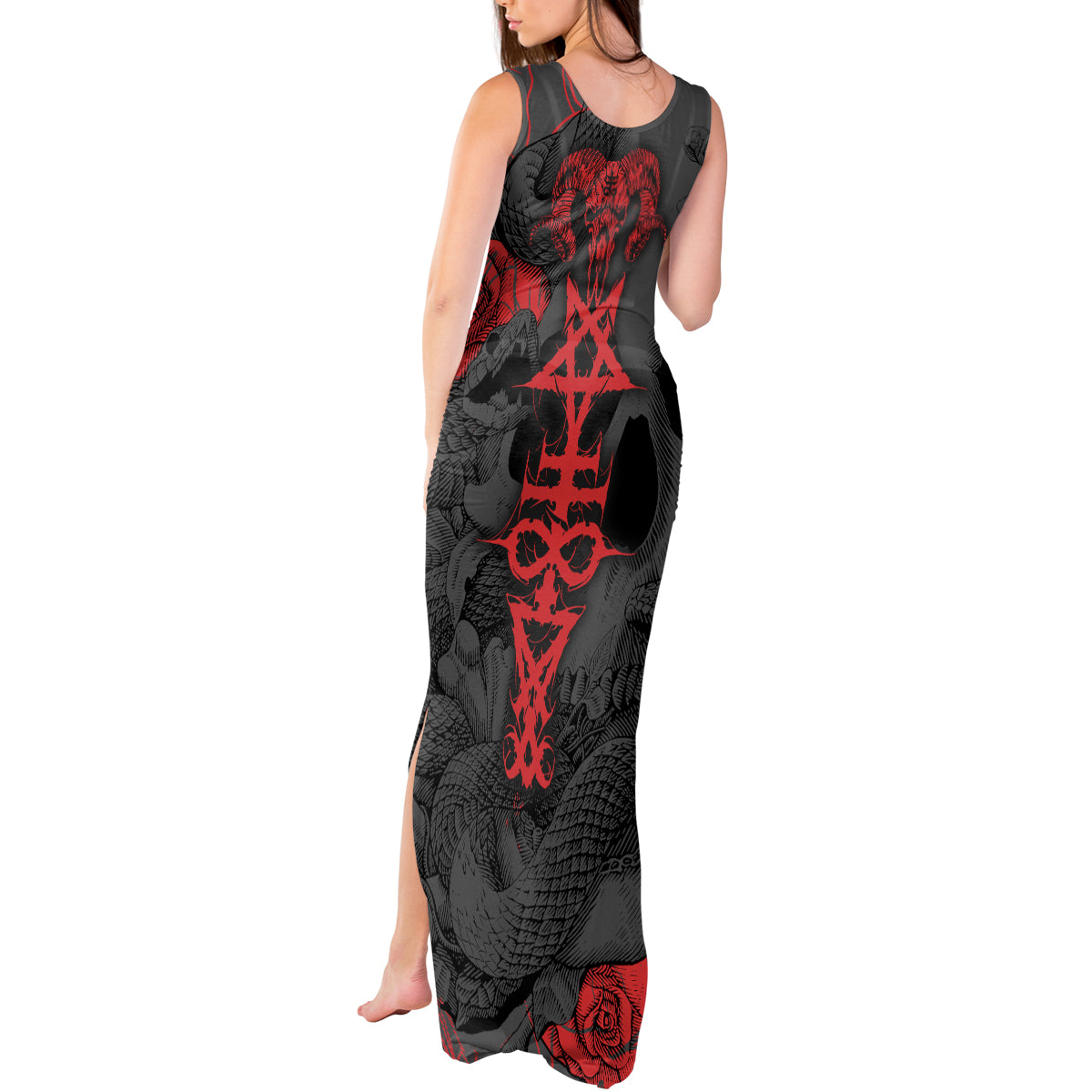 skull-horror-satan-symbol-grunge-tank-maxi-dress