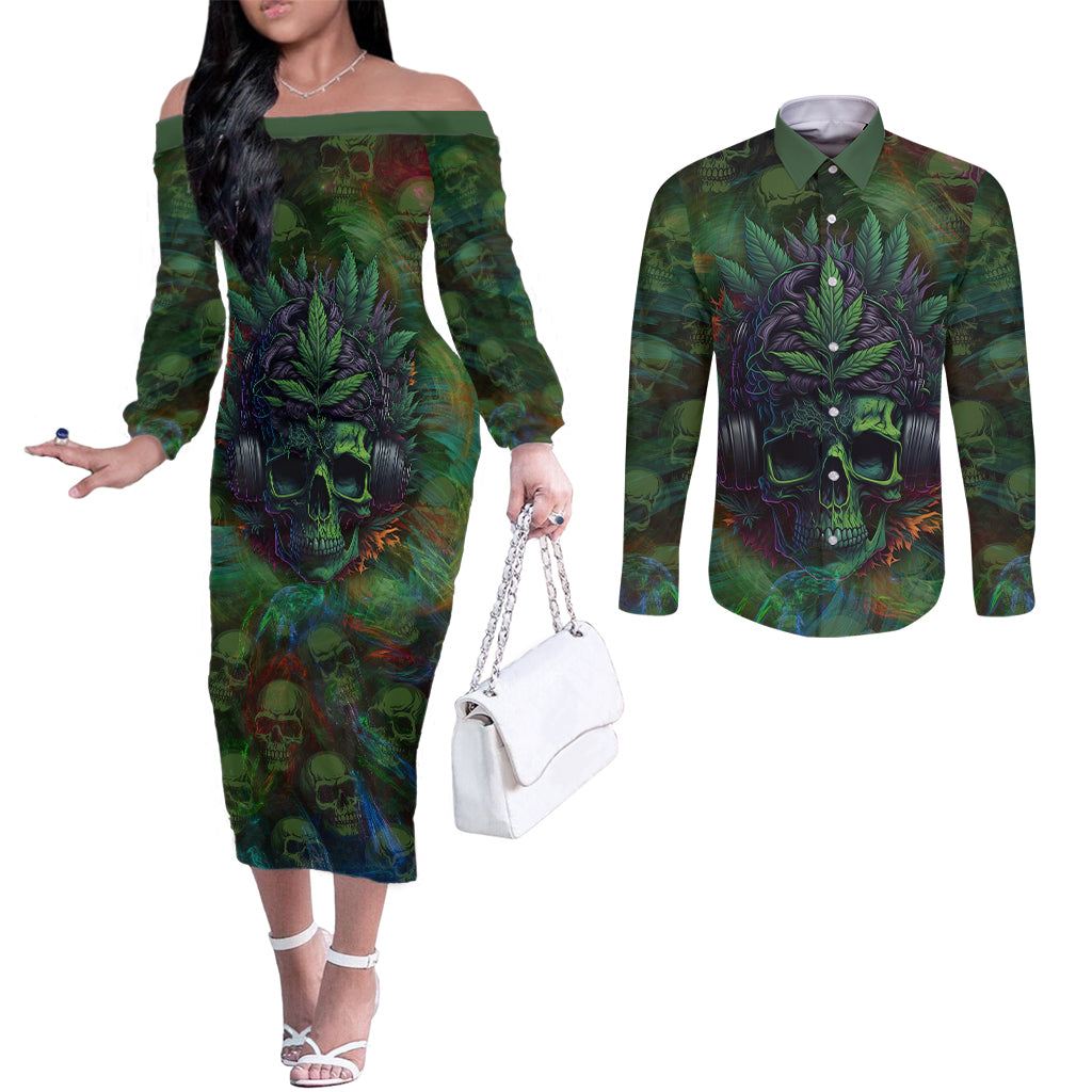 you-my-friend-should-have-been-swallowed-couples-matching-off-the-shoulder-long-sleeve-dress-and-long-sleeve-button-shirts