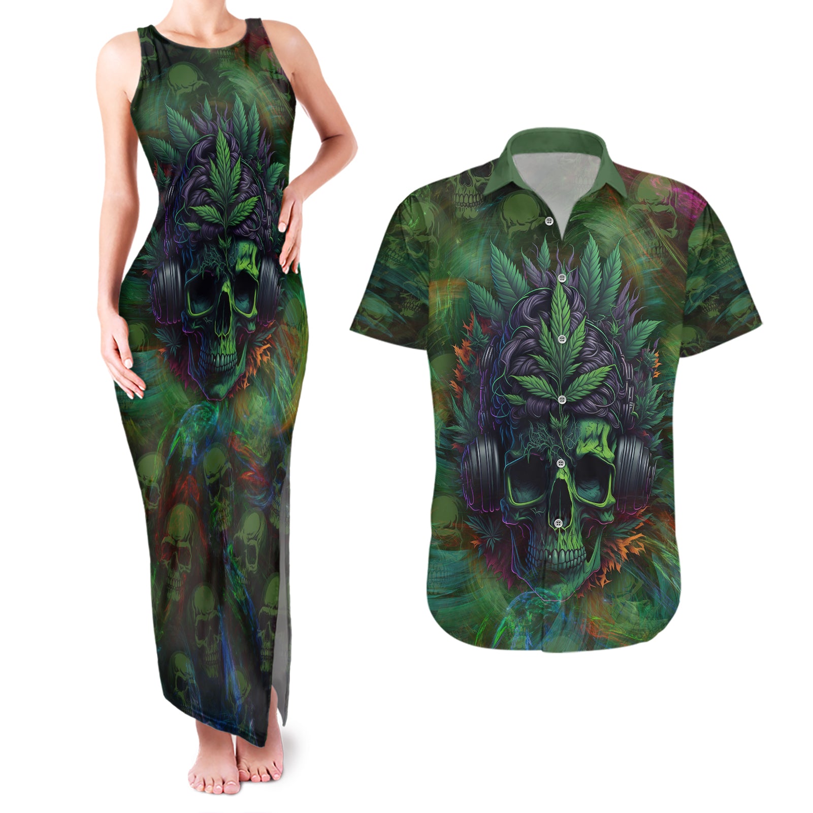 you-my-friend-should-have-been-swallowed-couples-matching-tank-maxi-dress-and-hawaiian-shirt