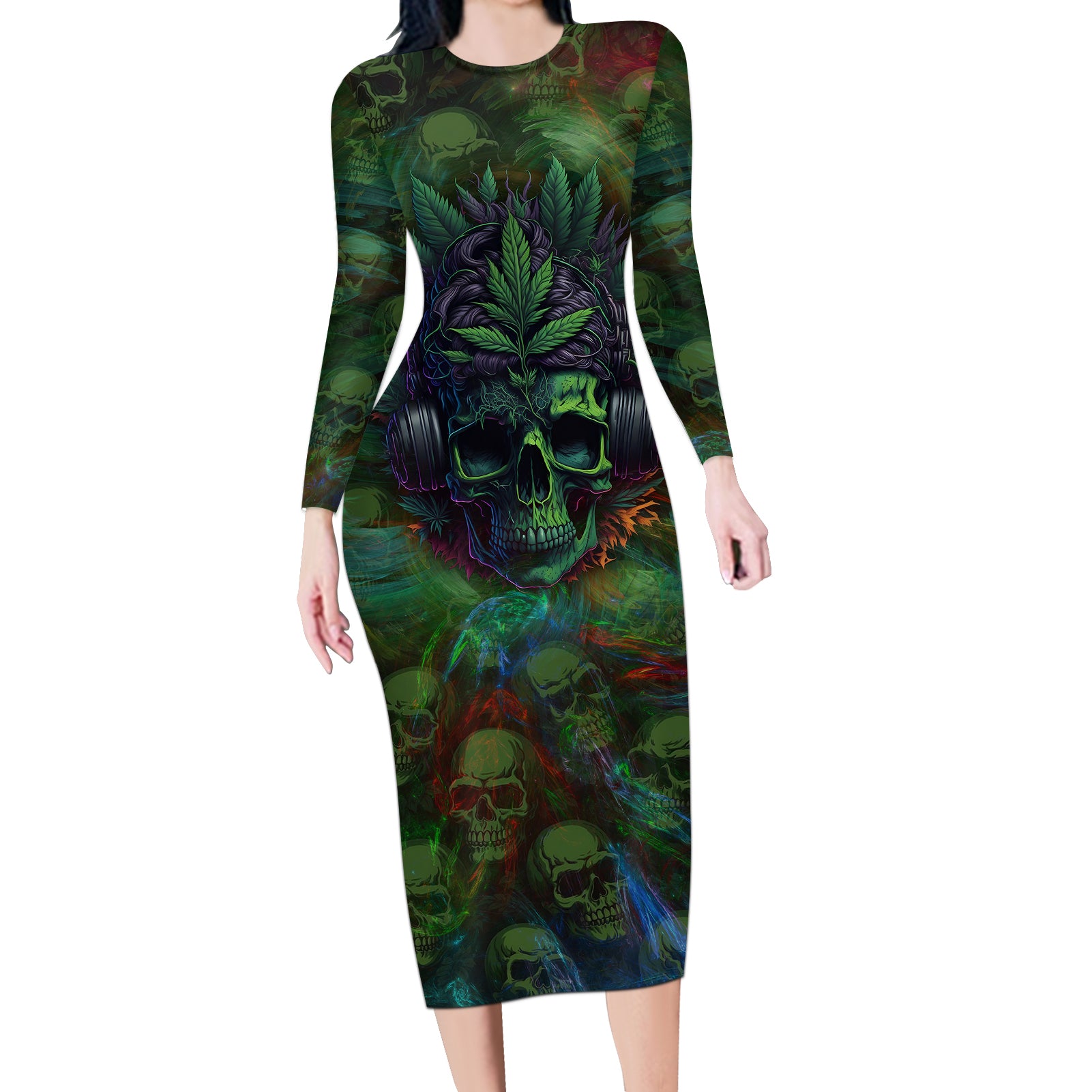 you-my-friend-should-have-been-swallowed-long-sleeve-bodycon-dress