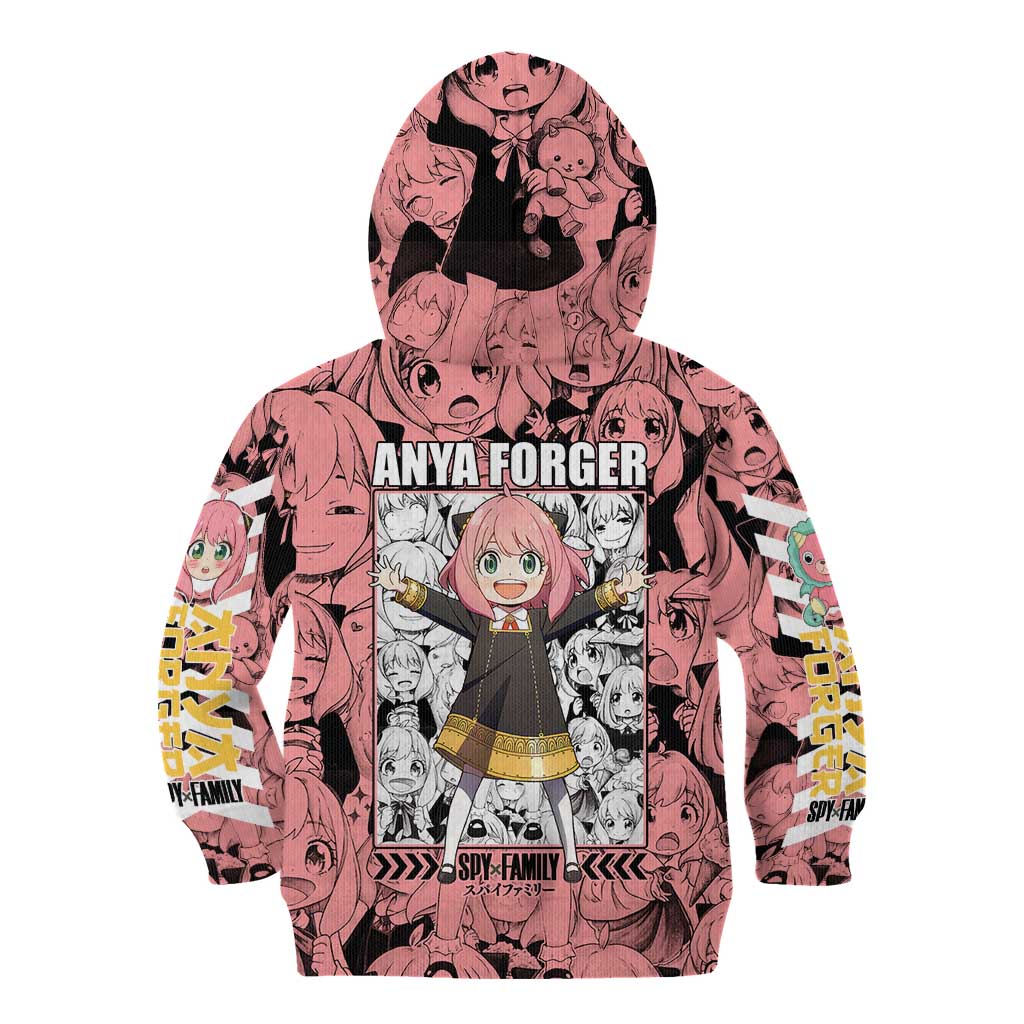 Anya Forger Bond Spy x Family Kid Hoodie Anime Mix Manga Style