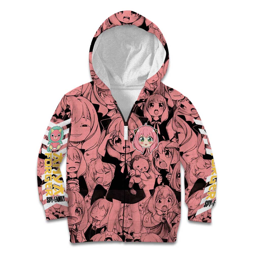 Anya Forger Bond Spy x Family Kid Hoodie Anime Mix Manga Style