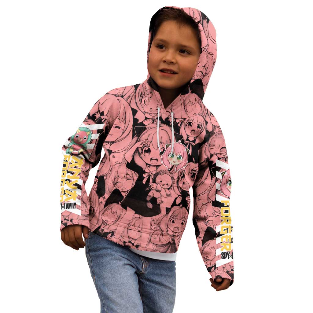 Anya Forger Bond Spy x Family Kid Hoodie Anime Mix Manga Style