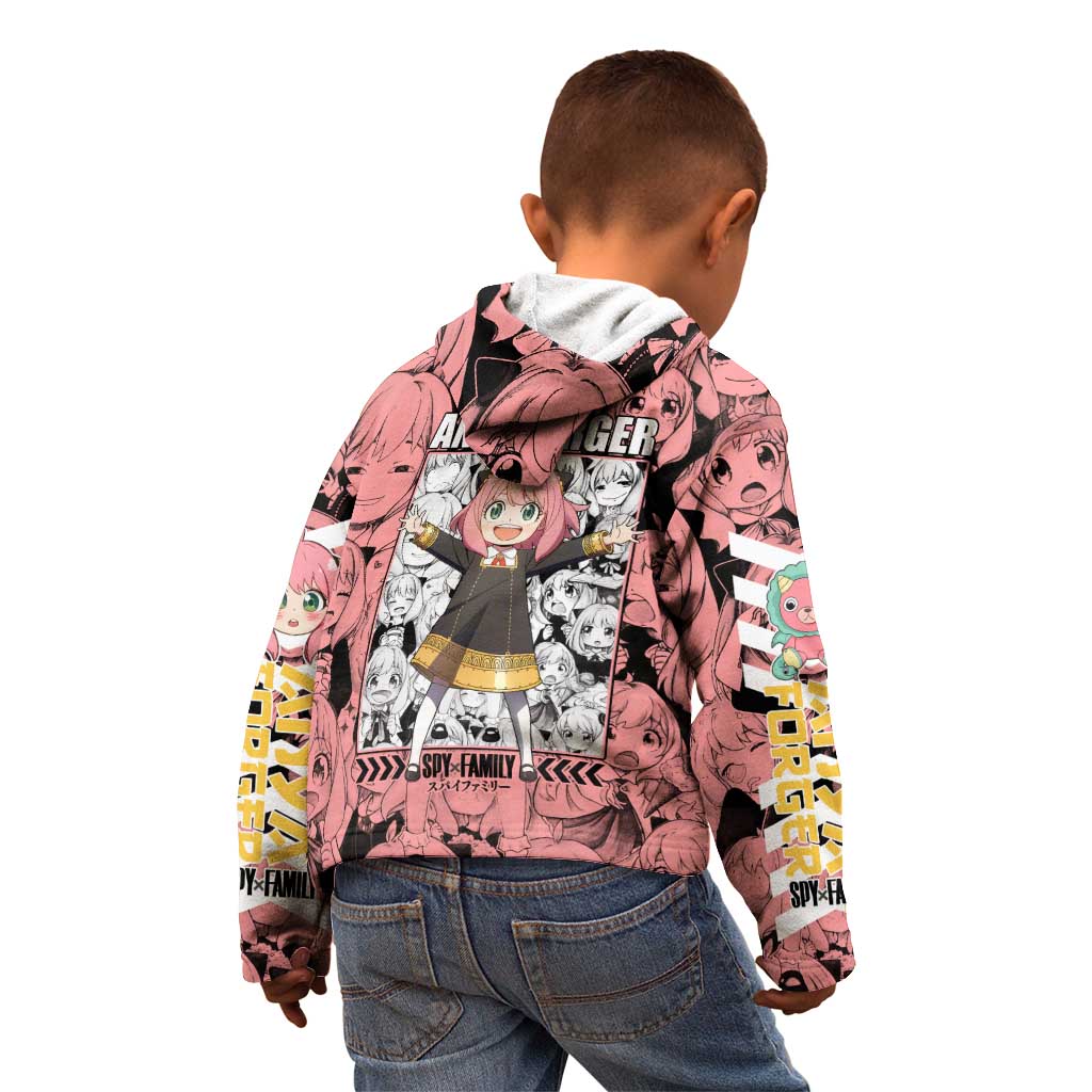 Anya Forger Bond Spy x Family Kid Hoodie Anime Mix Manga Style