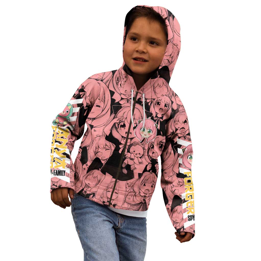Anya Forger Bond Spy x Family Kid Hoodie Anime Mix Manga Style