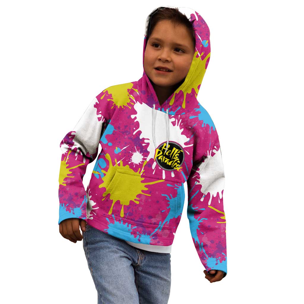 Art Fantasma Hell’s Paradise Kid Hoodie Anime Uniform Mix Color Painting Splash