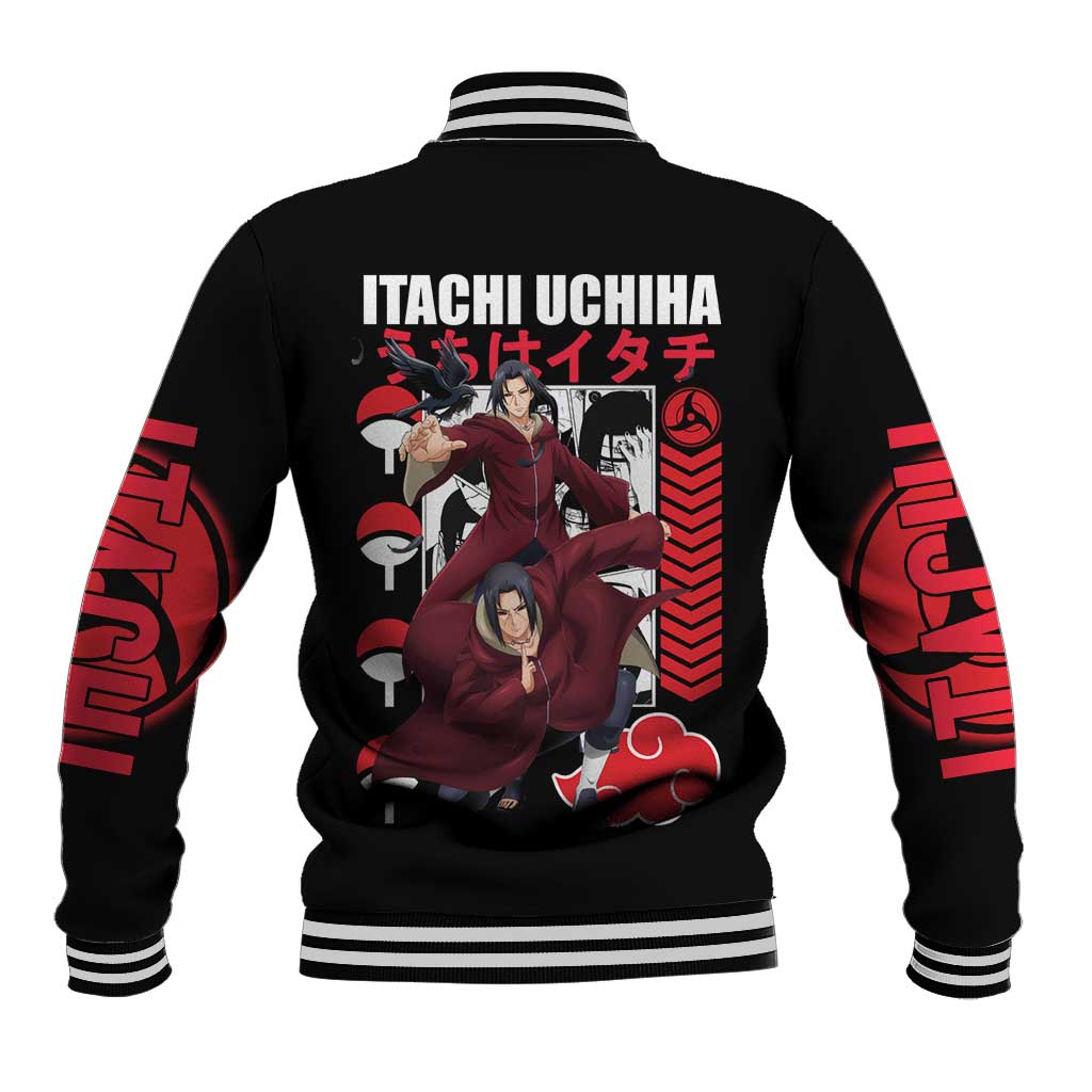 Uchiha Itachi V2 Naruto Baseball Jacket Anime Style - The Mazicc