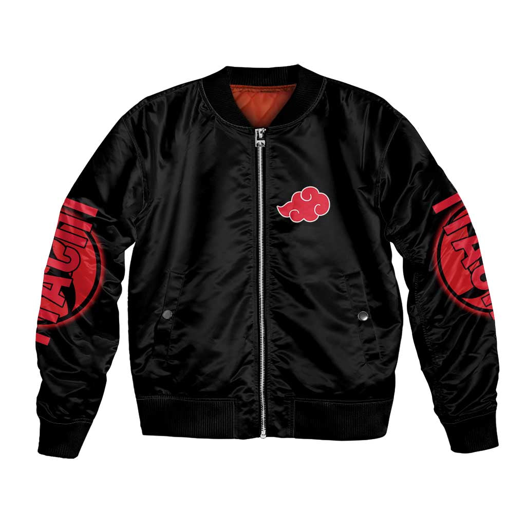 Uchiha Itachi V2 Naruto Bomber Jacket Anime Style - The Mazicc