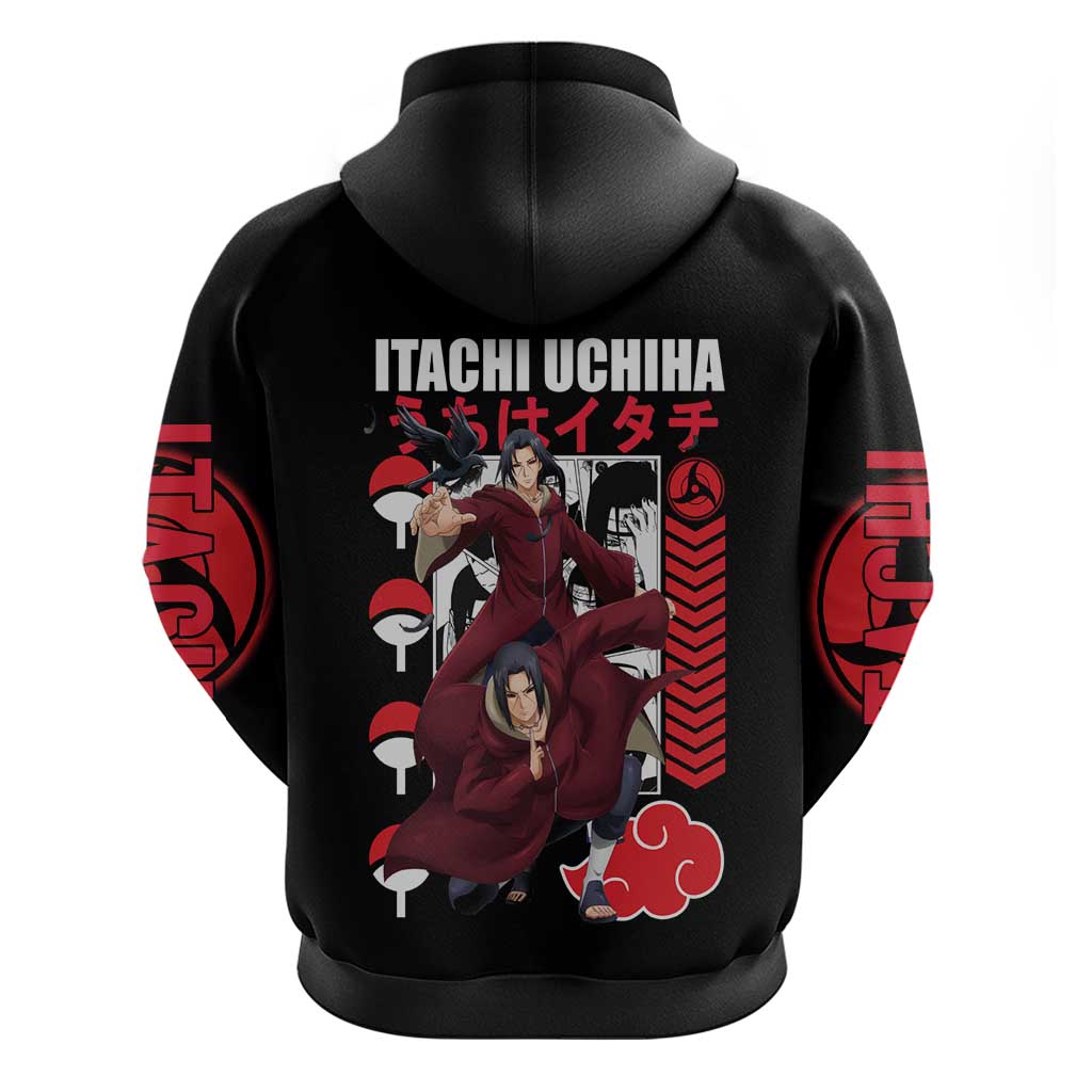 Uchiha Itachi V2 Naruto Hoodie Anime Style - The Mazicc