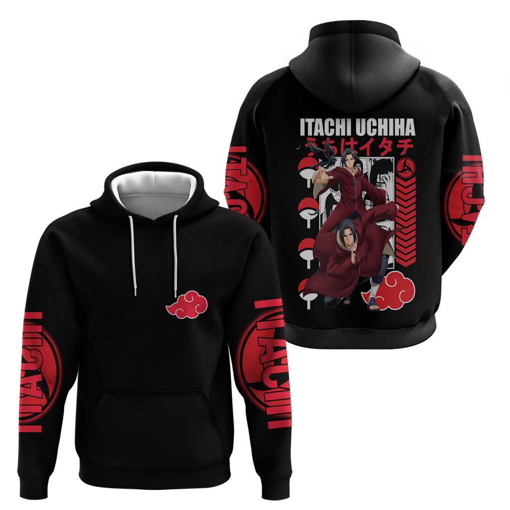 Uchiha Itachi V2 Naruto Hoodie Anime Style - The Mazicc