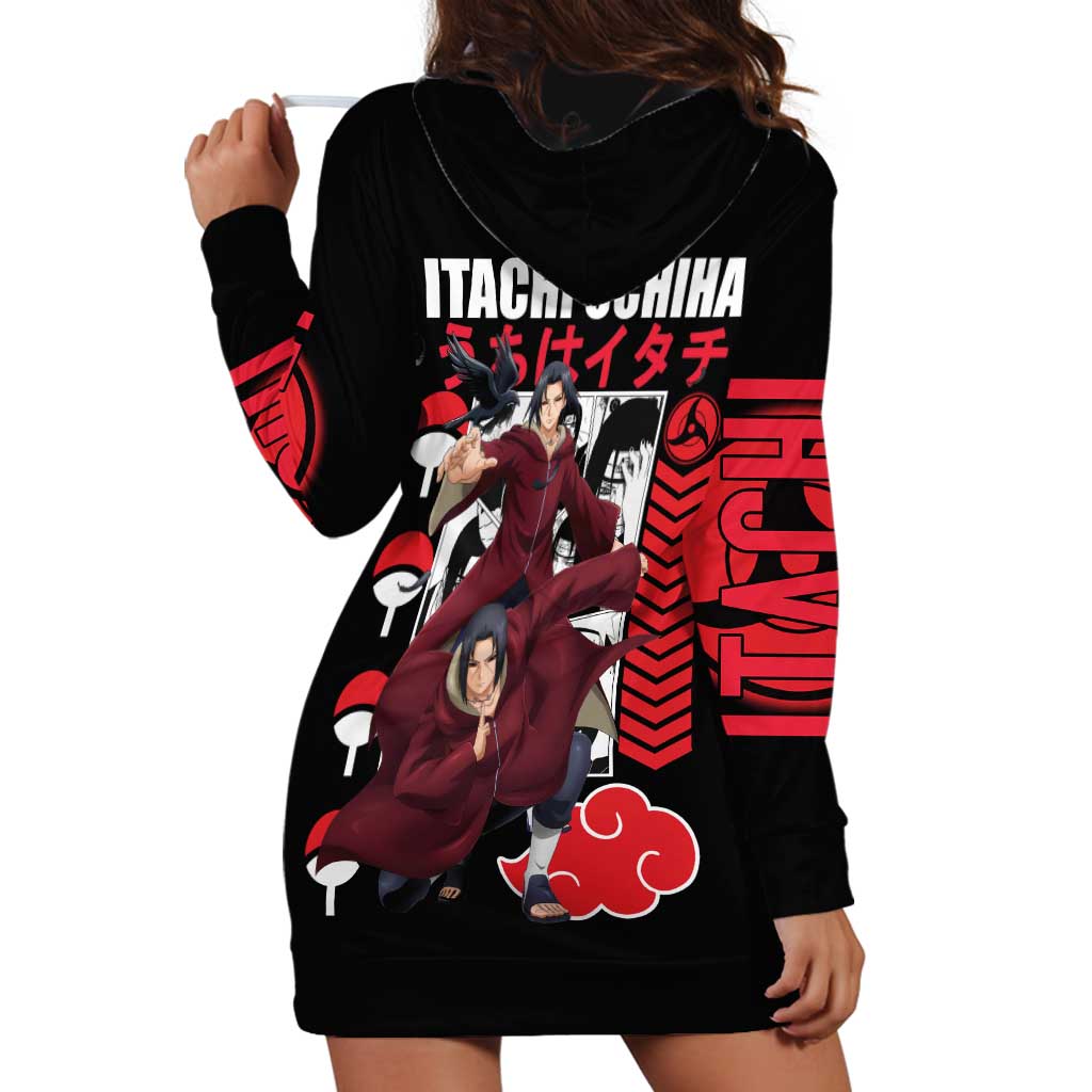 Uchiha Itachi V2 Naruto Hoodie Dress Anime Style - The Mazicc
