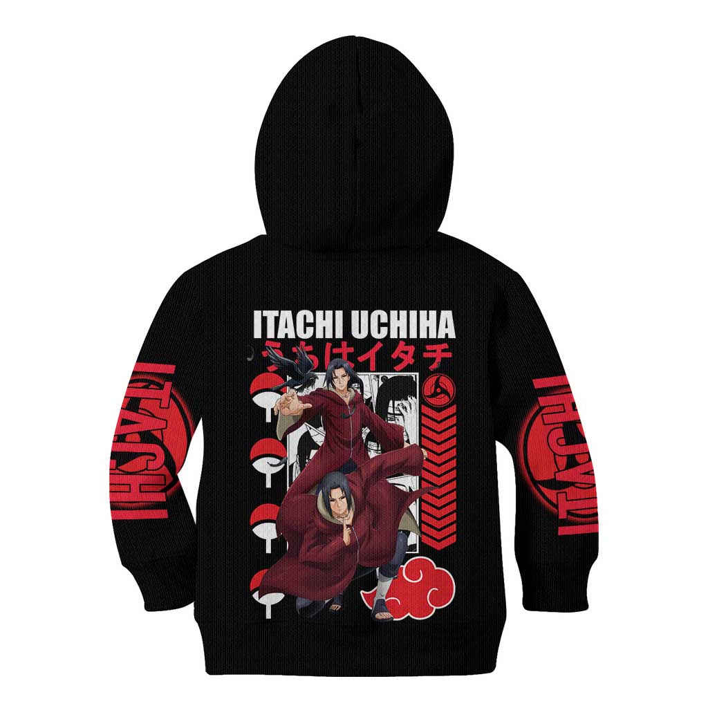 Uchiha Itachi V2 Naruto Kid Hoodie Anime Style - The Mazicc