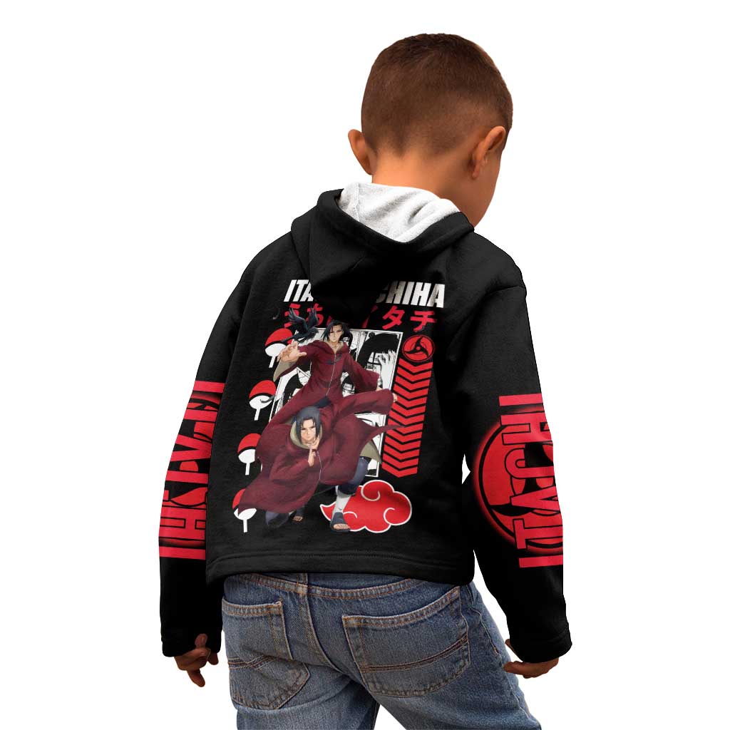 Uchiha Itachi V2 Naruto Kid Hoodie Anime Style - The Mazicc