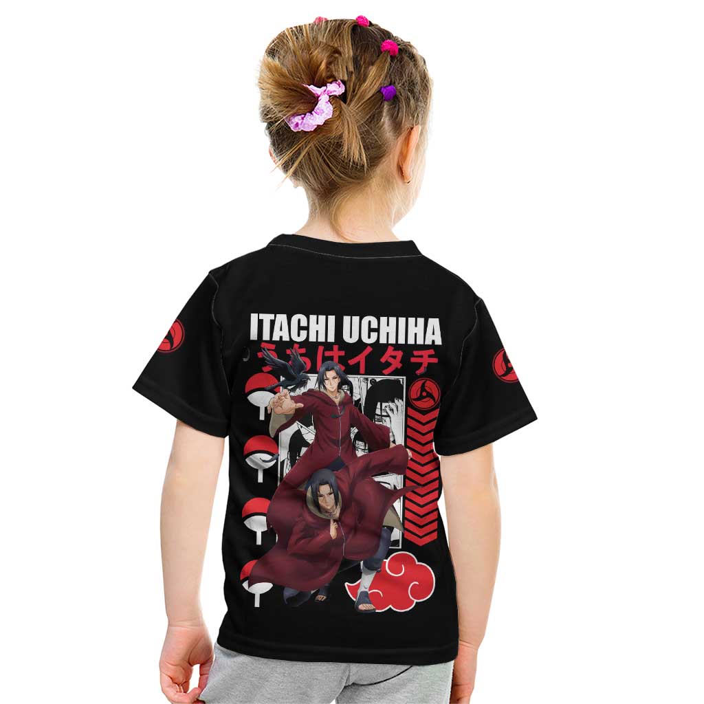 Uchiha Itachi V2 Naruto Kid T Shirt Anime Style - The Mazicc