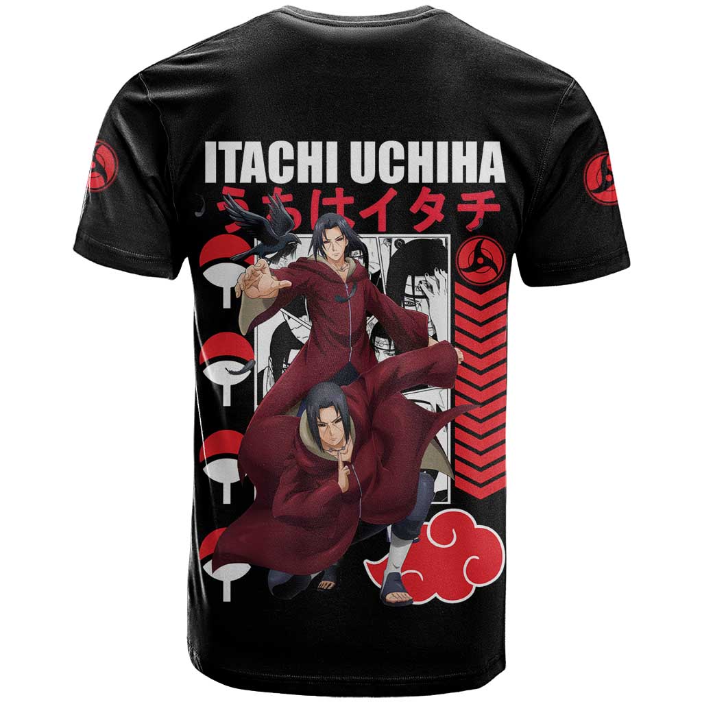 Uchiha Itachi V2 Naruto T Shirt Anime Style - The Mazicc
