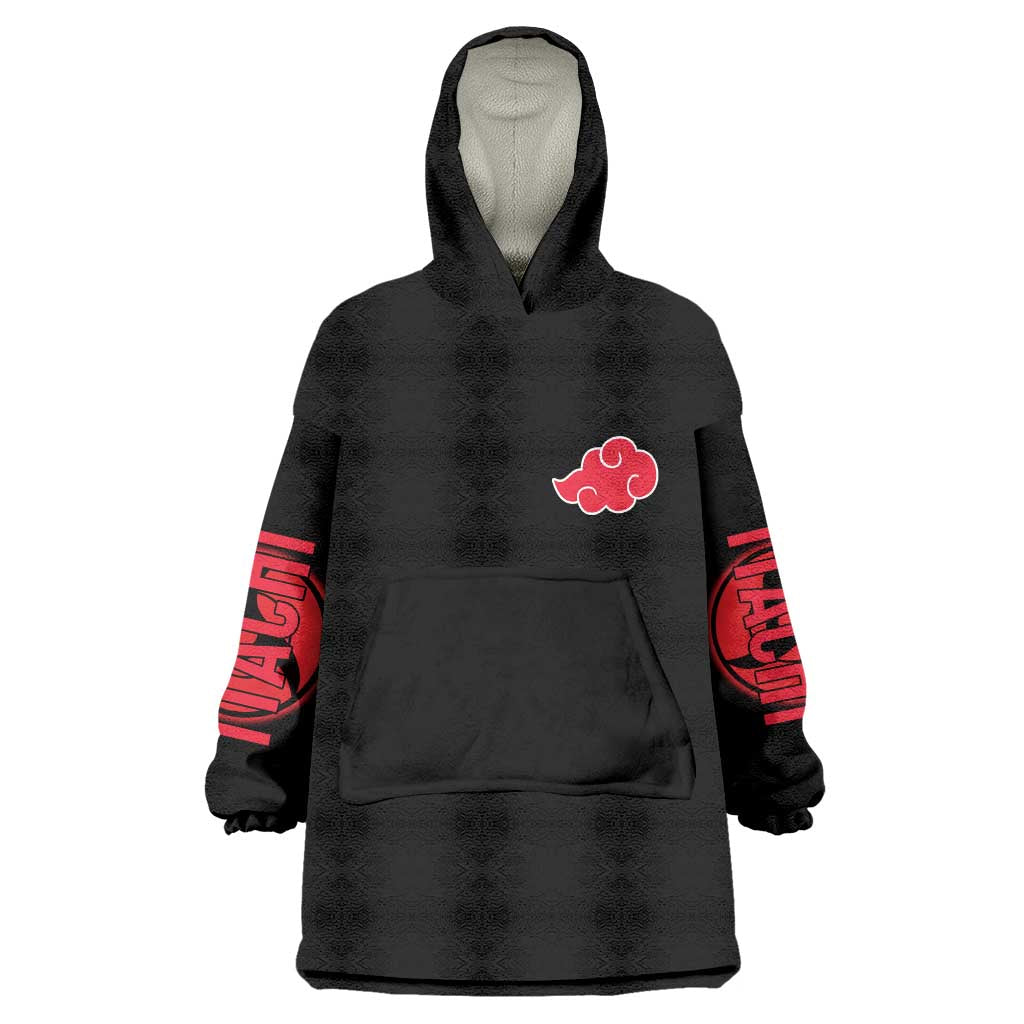 Uchiha Itachi V2 Naruto Wearable Blanket Hoodie Anime Style - The Mazicc