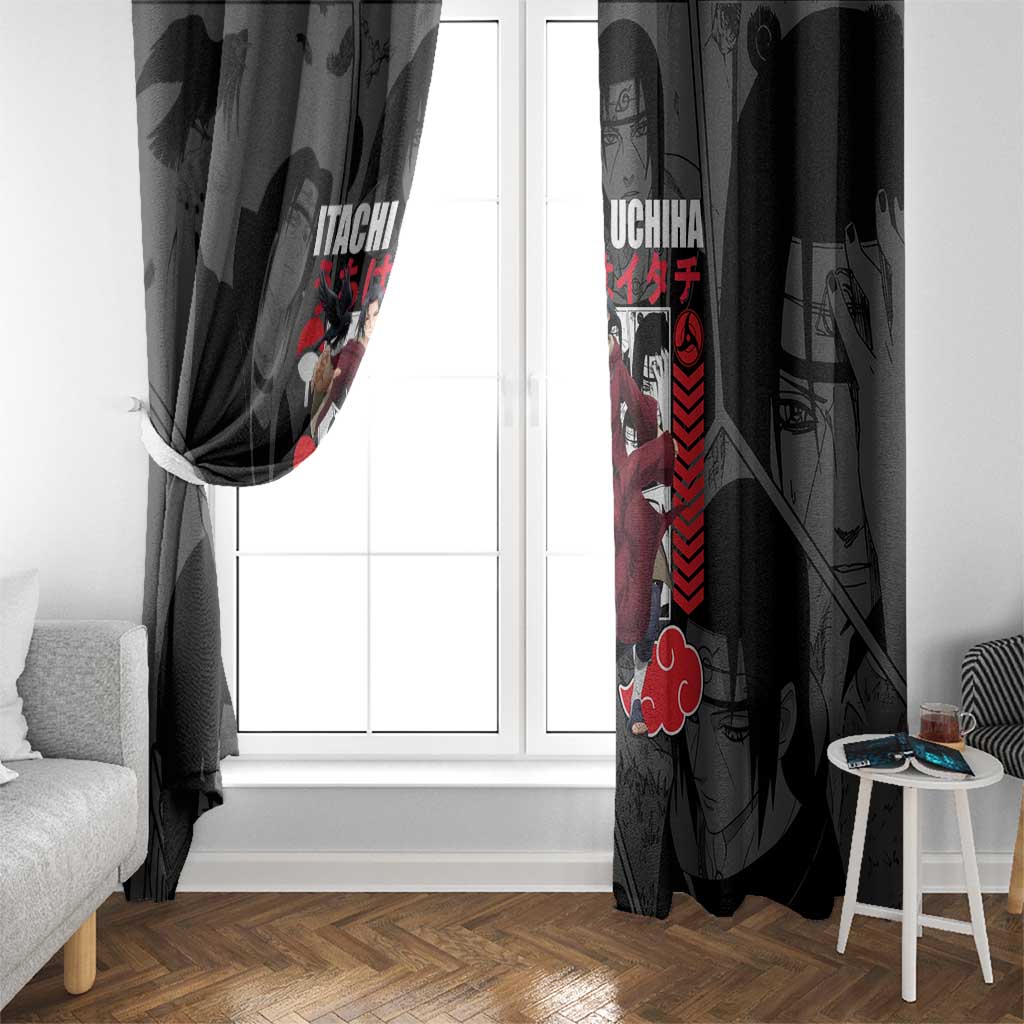 Uchiha Itachi V2 Naruto Window Curtain Anime Style - The Mazicc