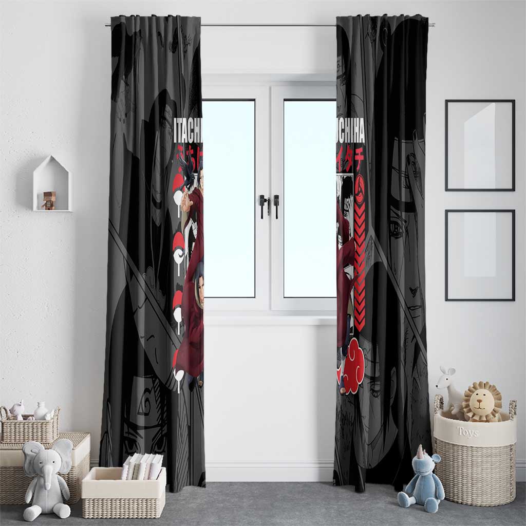 Uchiha Itachi V2 Naruto Window Curtain Anime Style - The Mazicc