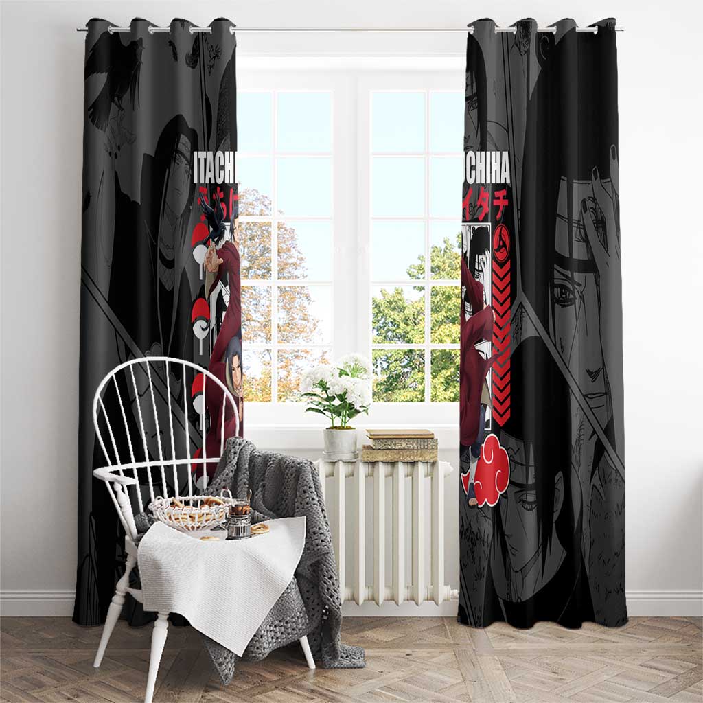Uchiha Itachi V2 Naruto Window Curtain Anime Style - The Mazicc