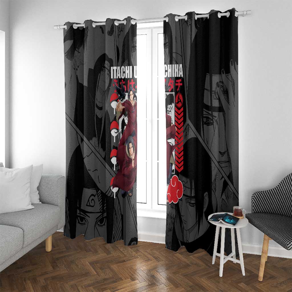 Uchiha Itachi V2 Naruto Window Curtain Anime Style - The Mazicc